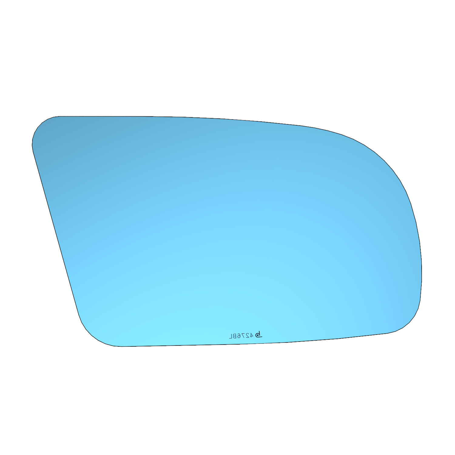 CLARI-BLU SIDE VIEW MIRROR